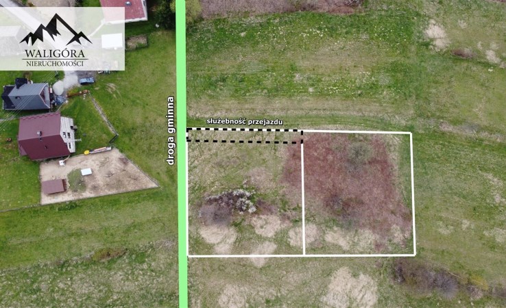 działka na sprzedaż - Stryszawa, Hucisko