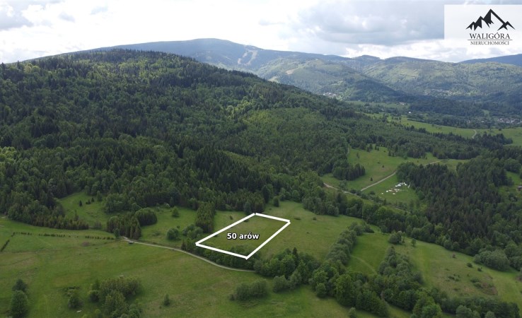 działka na sprzedaż - Jeleśnia, Krzyżówki